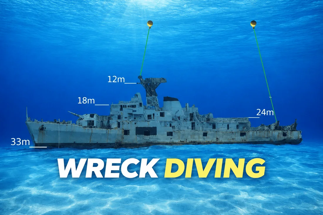 WRECK CORVETA AFONSO CERQUEIRA - Single dive
