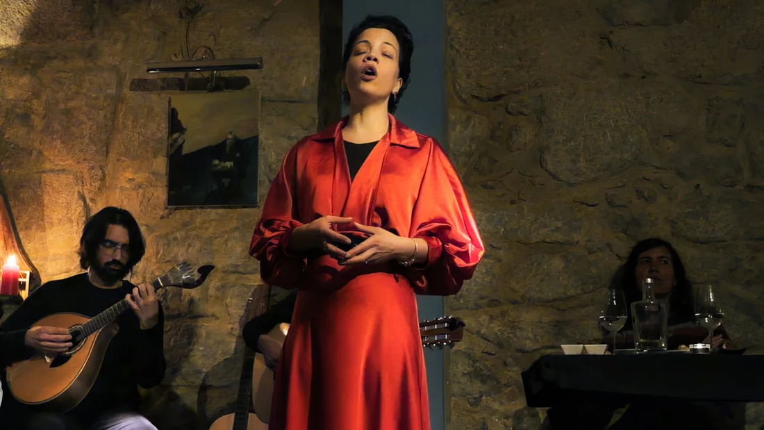 Porto à noite com jantar e fado
